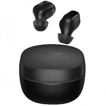 هندزفری بلوتوث دوگوش باسئوس مدل NGWM01-01-مشکی