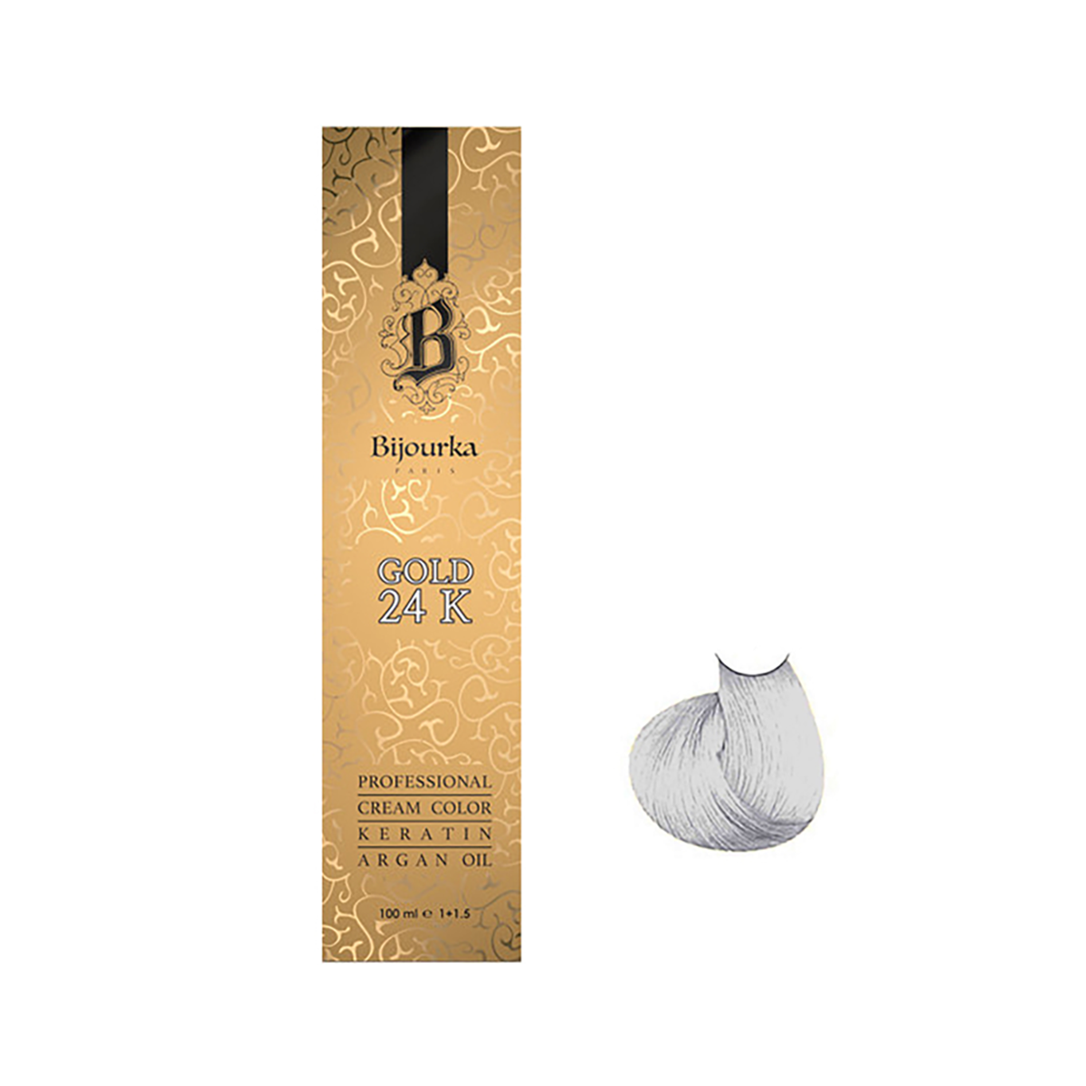 رنگ مو بیجورکا شماره BI5 حجم 100 میلی لیتر رنگ سربی رنگ مو بیجورکا شماره BI5 حجم 100 میلی لیتر رنگ سربی