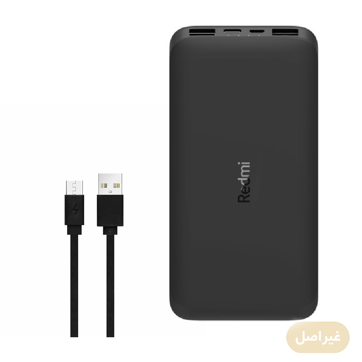 پاوربانک مدل Redmi PB100LZM ظرفیت 10000 میلی آمپر ساعت به همراه کابل microUSB طرح شیائومی پاوربانک مدل Redmi PB100LZM ظرفیت 10000 میلی آمپر ساعت به همراه کابل microUSB طرح شیائومی