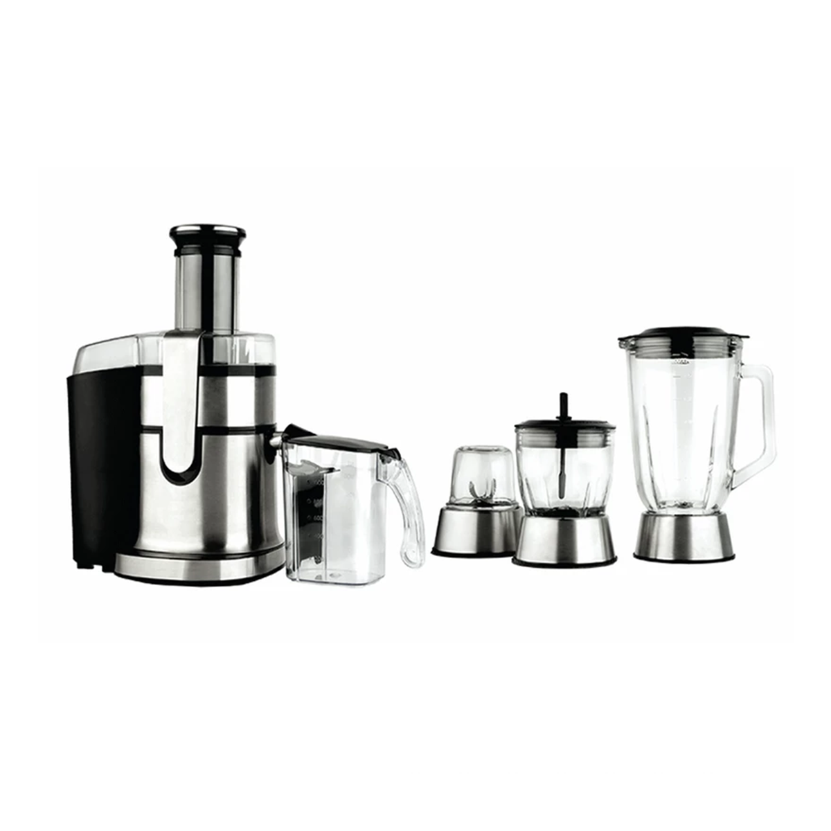 آبمیوه گیری چند کاره همیلتون مدل JH-154-نقره‌ای