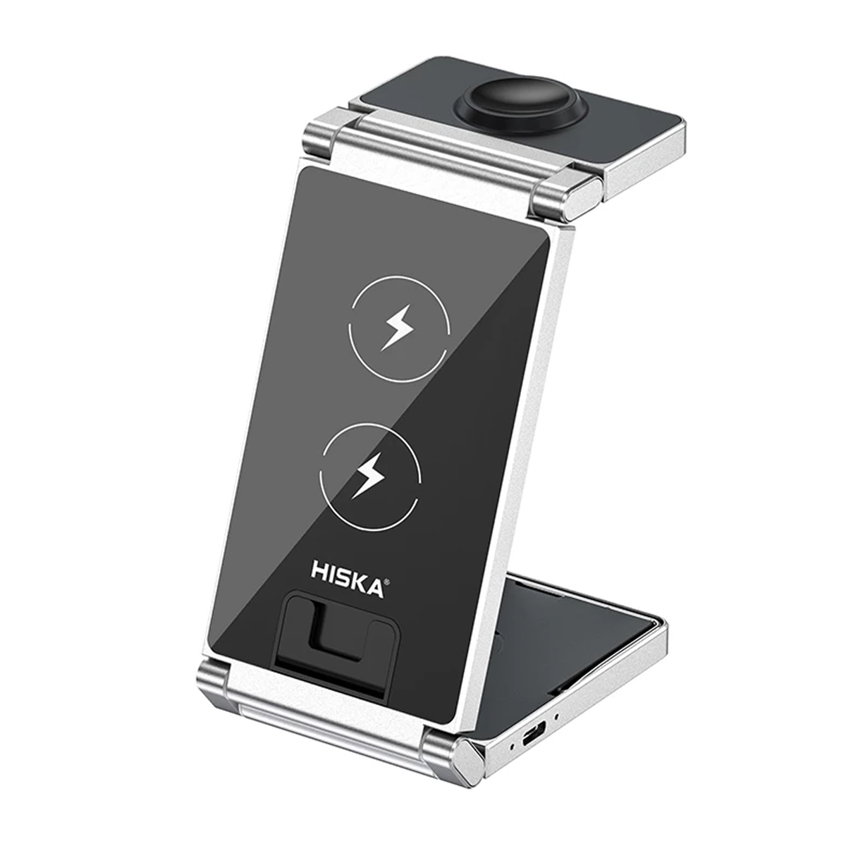 شارژر بی سیم هیسکا مدل HR-14 توان 15 وات-مشکی