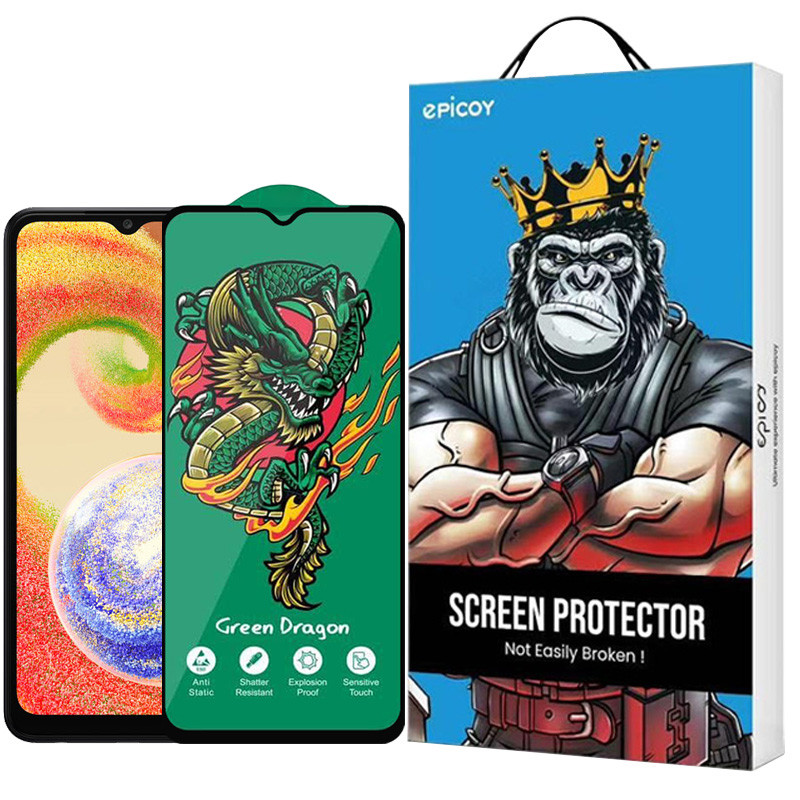 محافظ صفحه نمایش اپیکوی مدل  Green Dragon ExplosionProof مناسب برای گوشی موبایل سامسونگ Galaxy A04 4G/A04s 4G /A04e 4G/F04 4G/M02s 4G