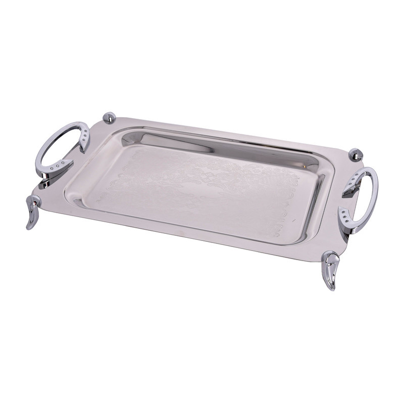 سینی دسته دار یونیک کد 4047 سایز 30*52 سانتی متر