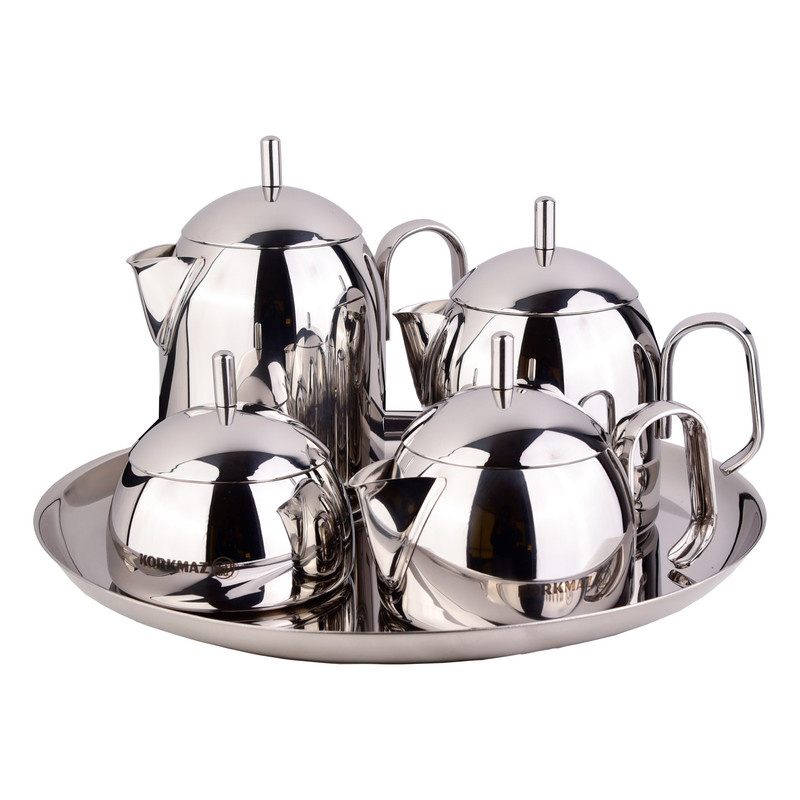 سرویس چای خوری 9 پارچه 4 نفره کرکماز کد 280 سرویس چای خوری 9 پارچه 4 نفره کرکماز کد 280