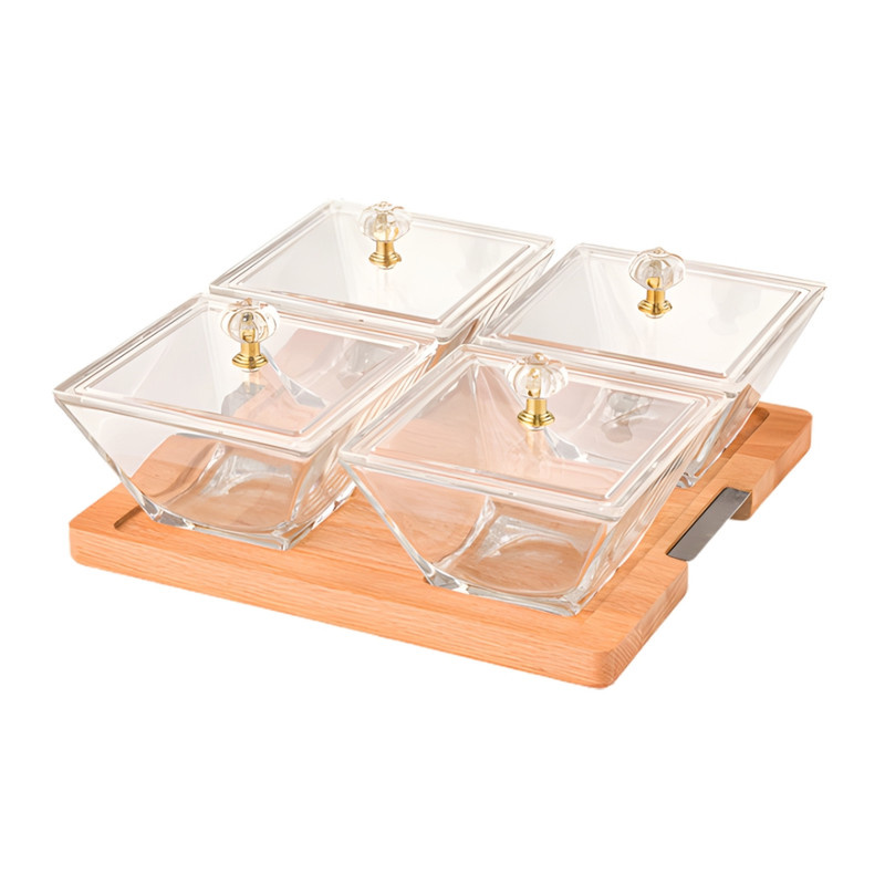 اردوخوری لیمون مدل مربع پایه چوبی کد FIDOKA-2243 مجموعه 4 عددی اردوخوری لیمون مدل مربع پایه چوبی کد FIDOKA-2243 مجموعه 4 عددی