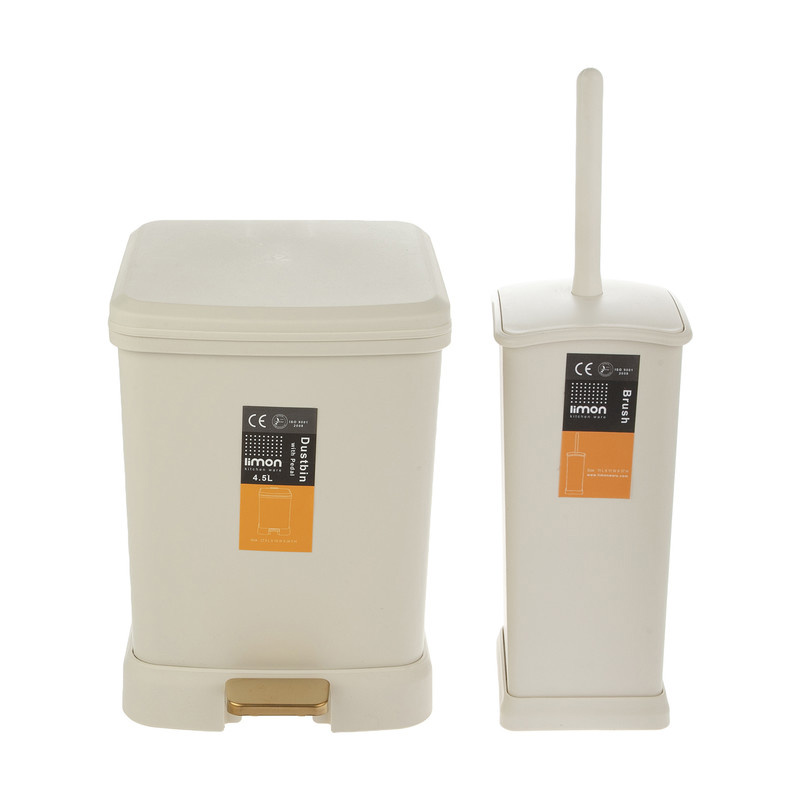 ست سطل و فرچه لیمون مدل 010 ست سطل و فرچه لیمون مدل 010