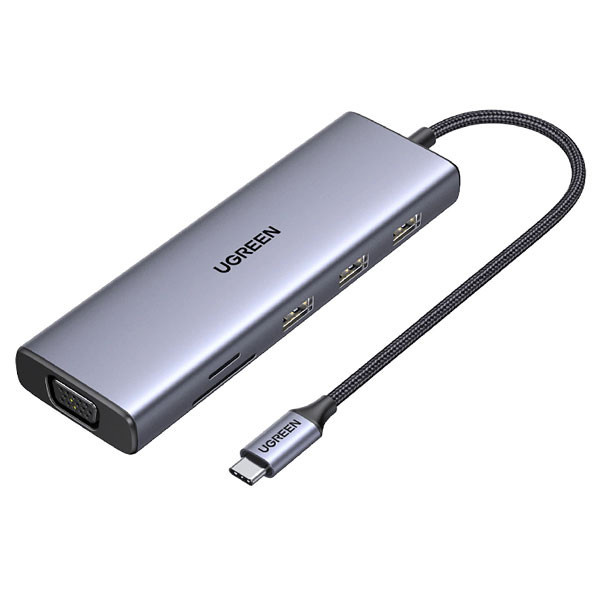 هاب ۹ پورت USB-C یوگرین مدل CM498-15600 هاب ۹ پورت USB-C یوگرین مدل CM498-15600
