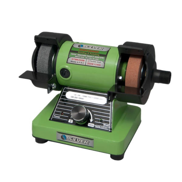 سنگ رومیزی سیلور مدل AR-00GTBN 200W سنگ رومیزی سیلور مدل AR-00GTBN 200W