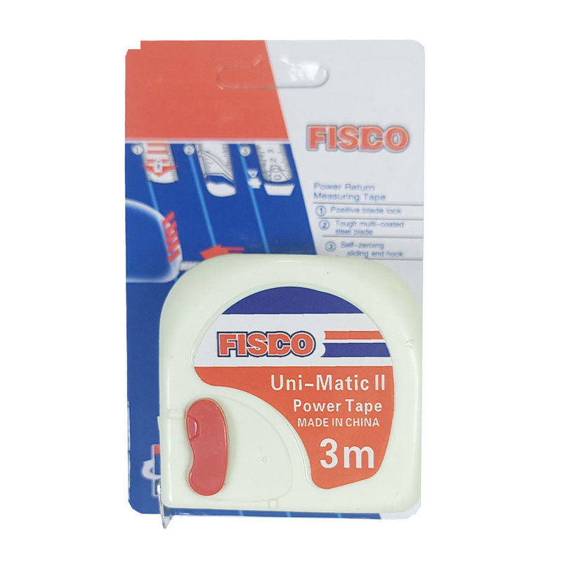 متر 3 متری فیسکو مدل uni-matic متر 3 متری فیسکو مدل uni-matic