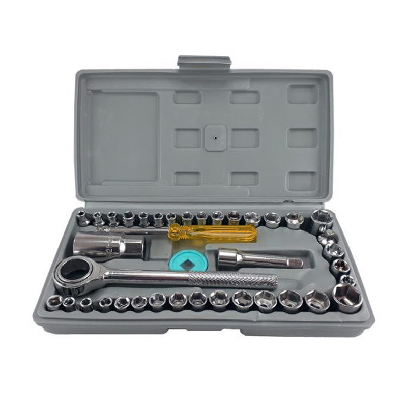 آچار بکس مدل DR446 مجموعه 40 عددی آچار بکس مدل DR446 مجموعه 40 عددی