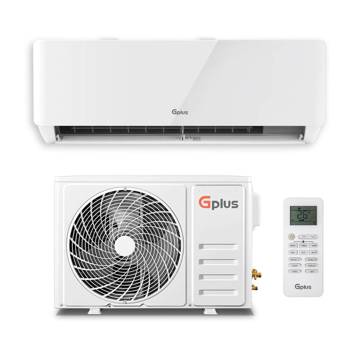 کولر گازی اینورتر 9 هزار جی پلاس مدل GAC-TF09TP1B