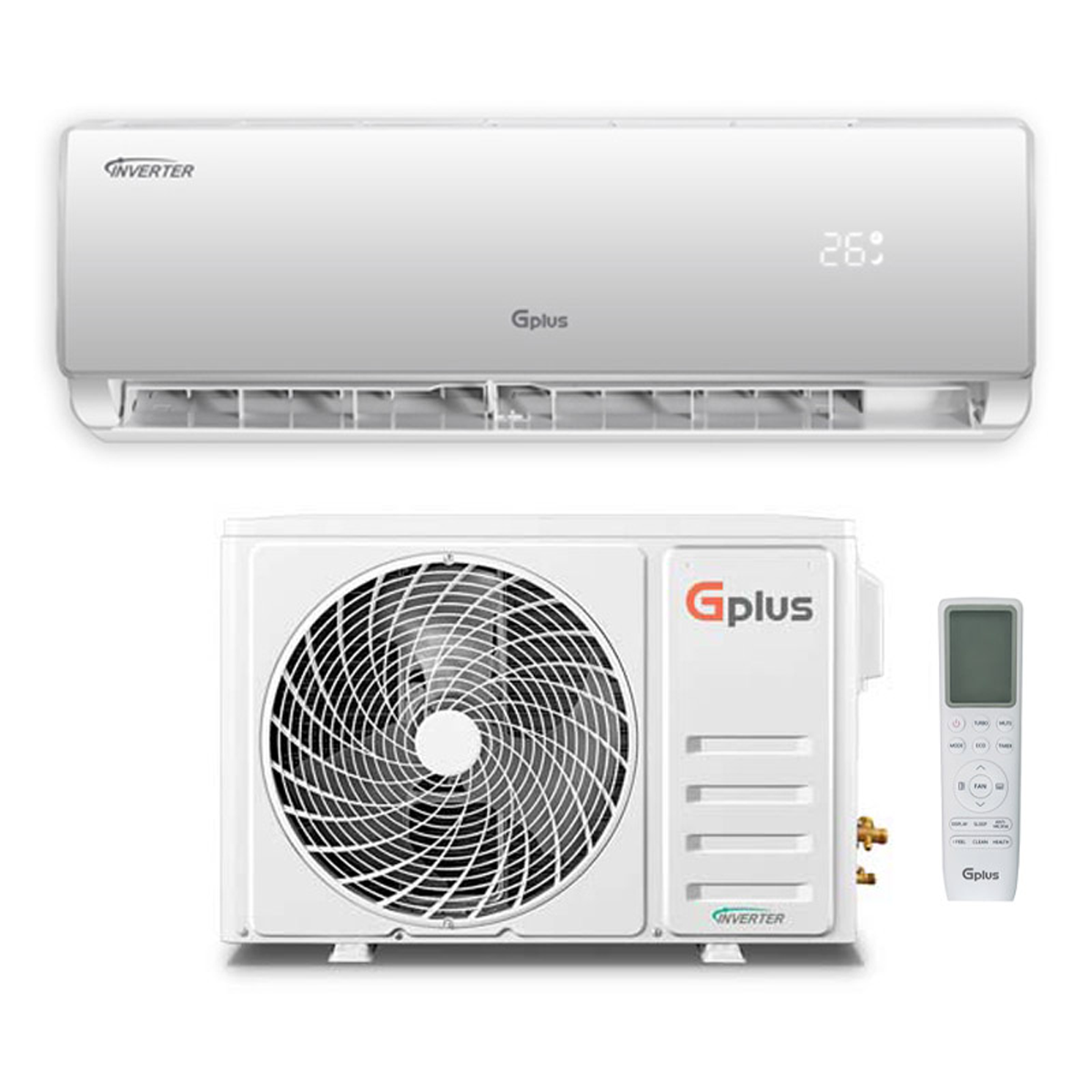 کولر گازی اینورتر 30 هزار جی پلاس مدل GAC-TV30EL1J