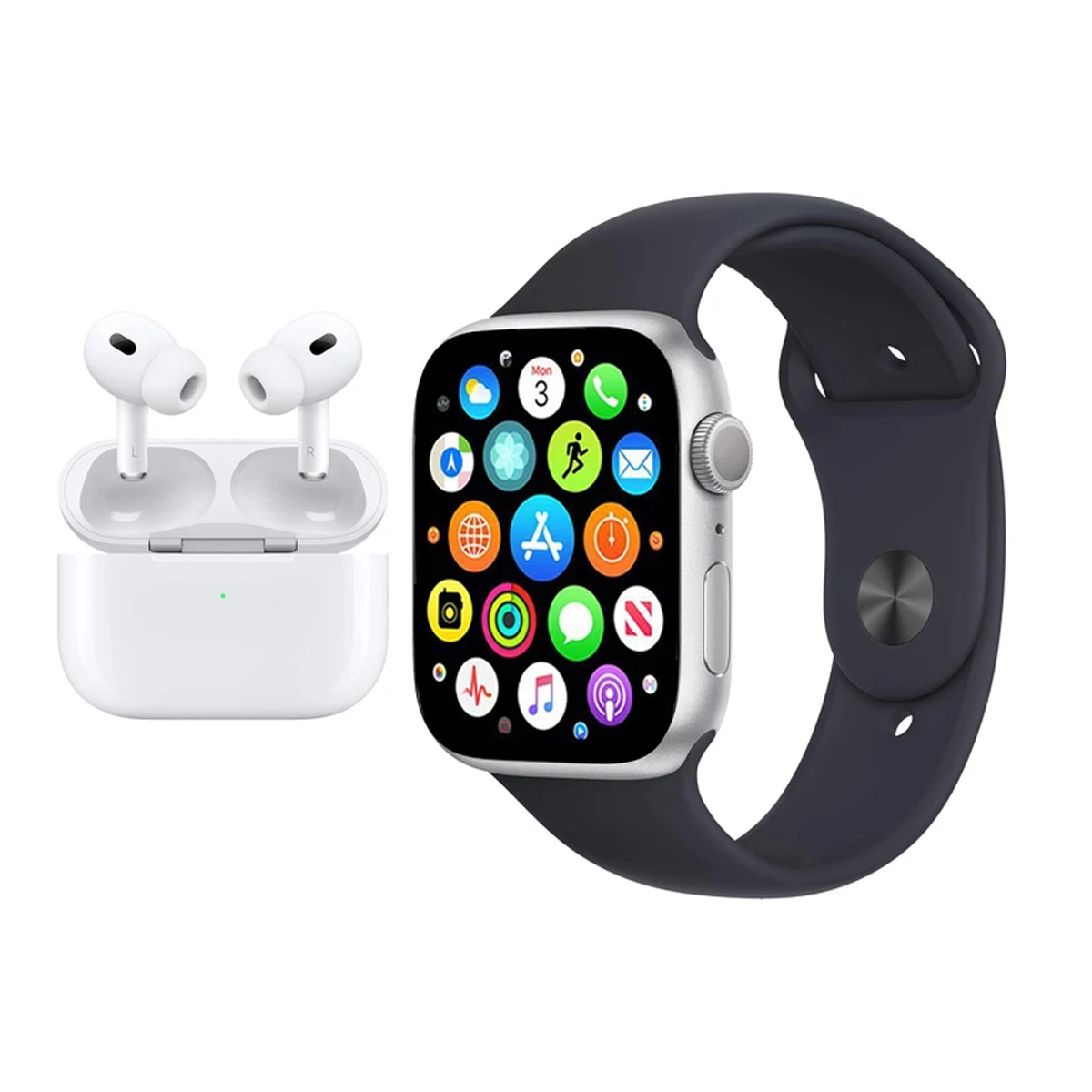 ساعت هوشمند ورنا مدل G pack plus به همراه هندزفری بلوتوثی طرح Airpod pro و بند