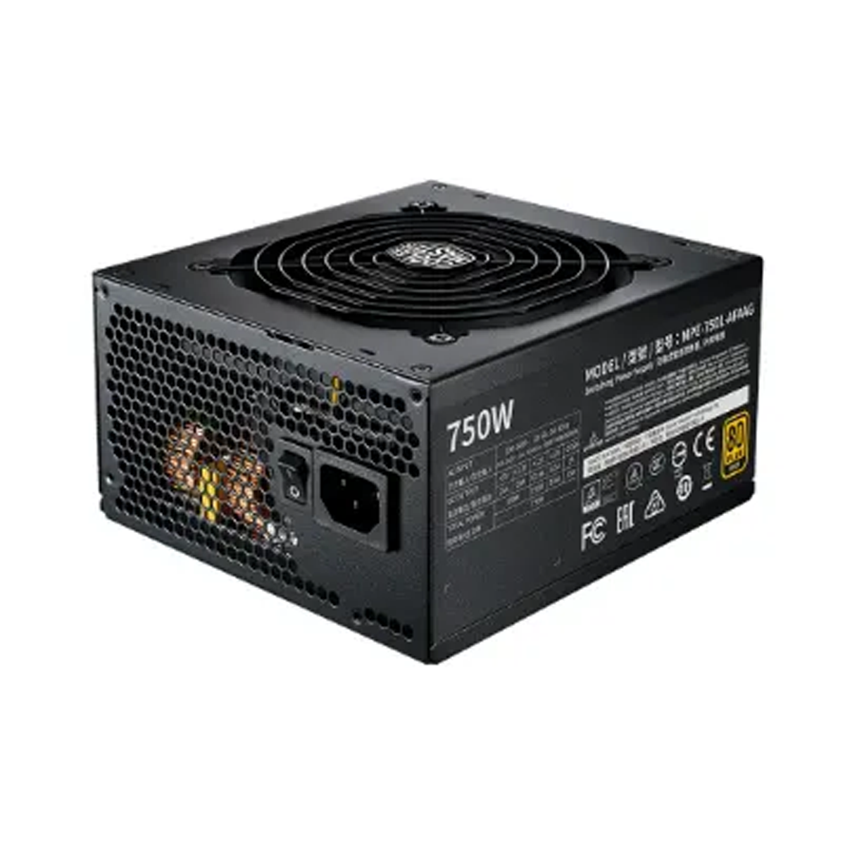 پاور کامپیوتر کولر مستر مدل MWE Gold 750 V2 پاور کامپیوتر کولر مستر مدل MWE Gold 750 V2