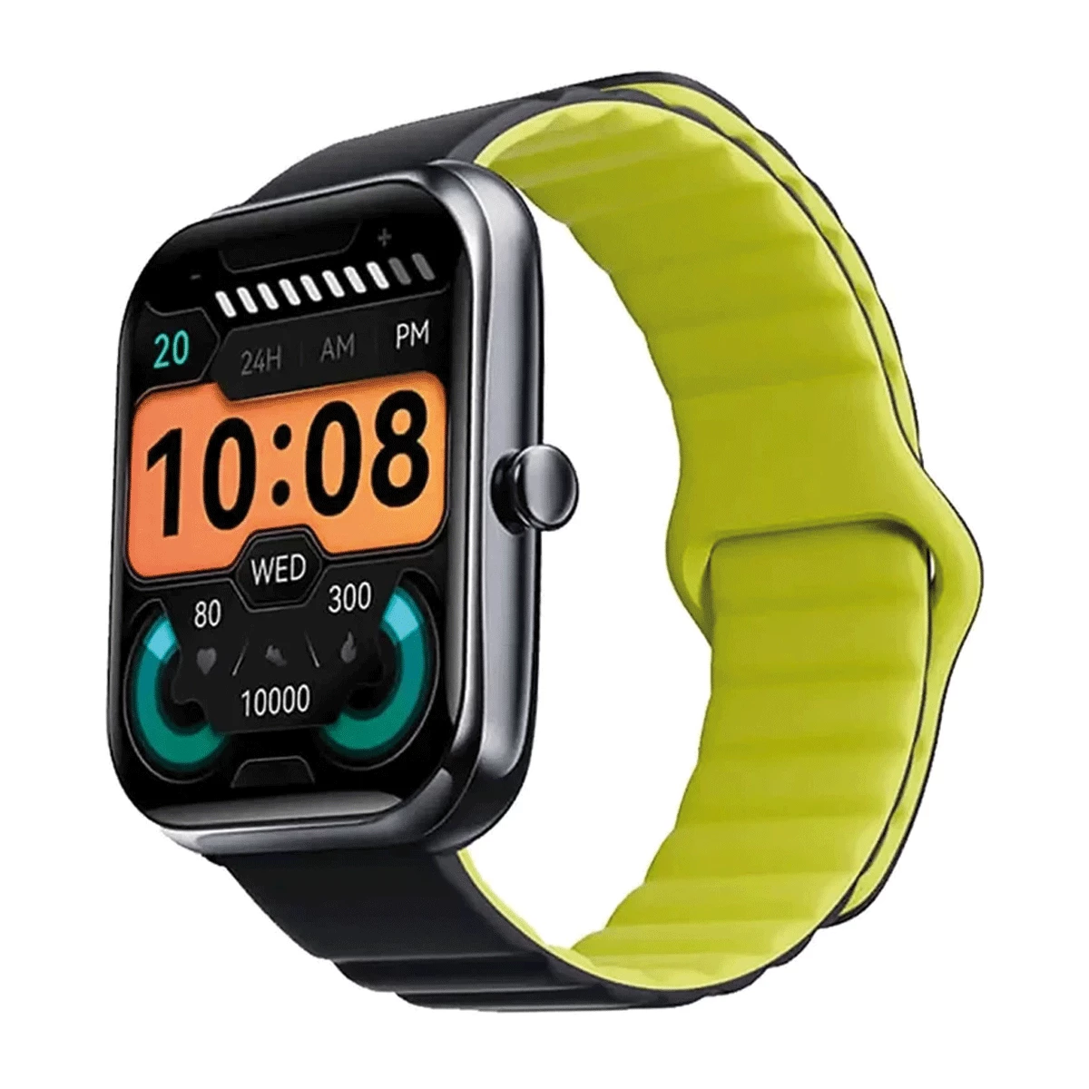 ساعت هوشمند هایلو مدل RS4 Max-بدنه آبی بند مشکی