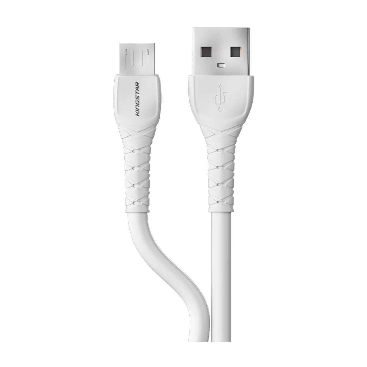 کابل میکرو یو اس بی کینگ استار مدل K520A طول 25 سانتی متر-مشکی