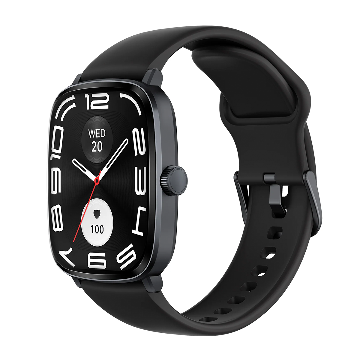 ساعت هوشمند هایلو مدل RS5 (LS19)-بدنه مشکی بند مشکی