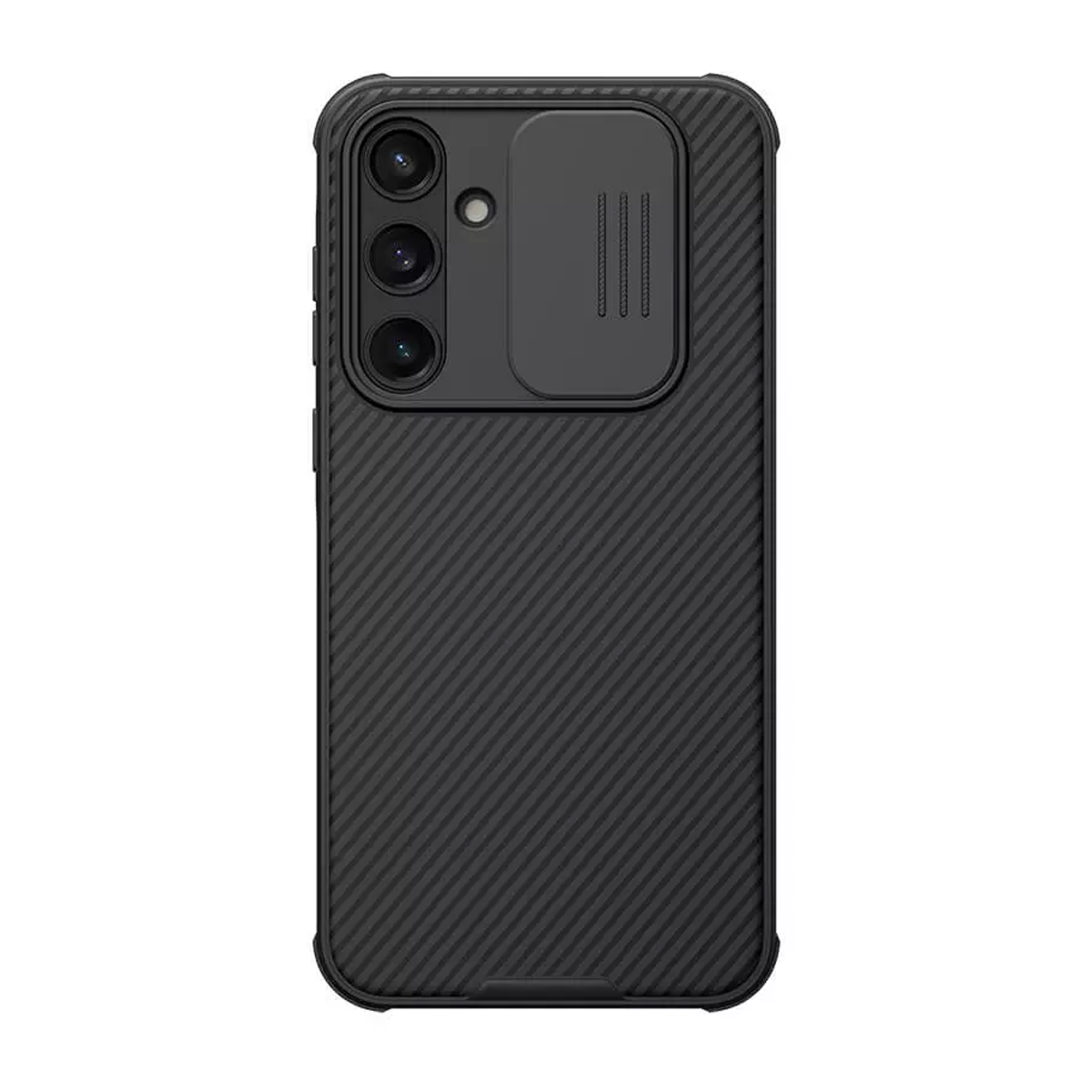 کیف کلاسوری گوشی Galaxy A34 نیلکین مدل Qin Pro Leather Case copy-مشکی