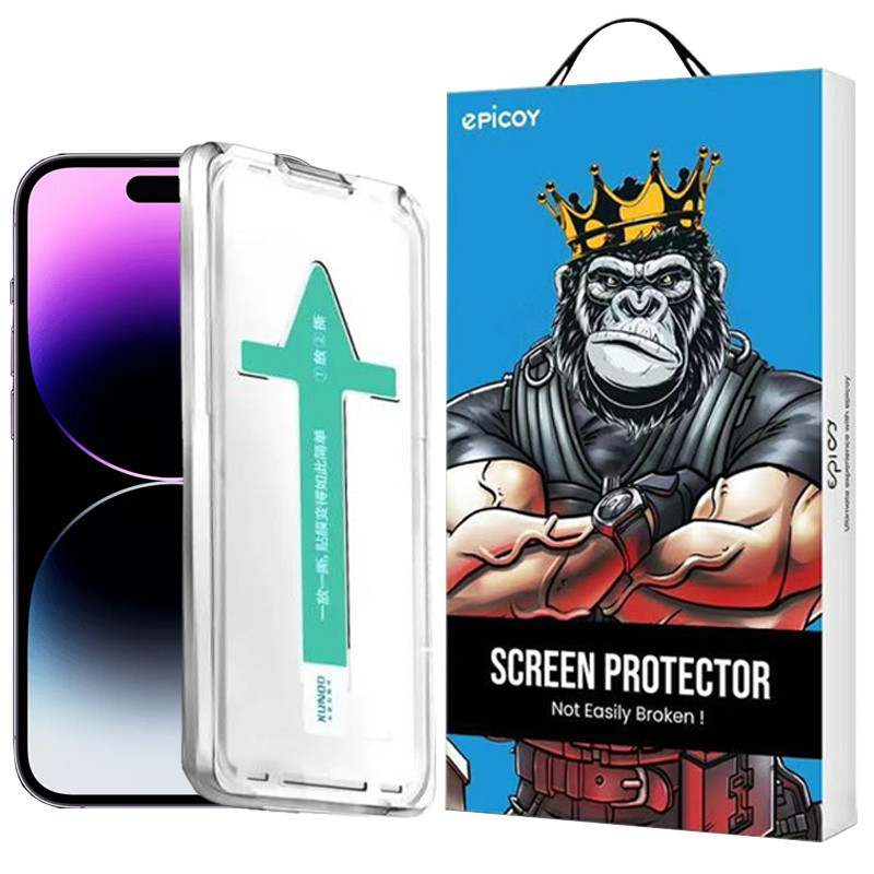 گلس گوشی اپل iPhone 14 Pro Max اپیکوی مدل Xundd Axe Easy install -بی رنگ شفاف گلس گوشی اپل iPhone 14 Pro Max اپیکوی مدل Xundd Axe Easy install -بی رنگ شفاف