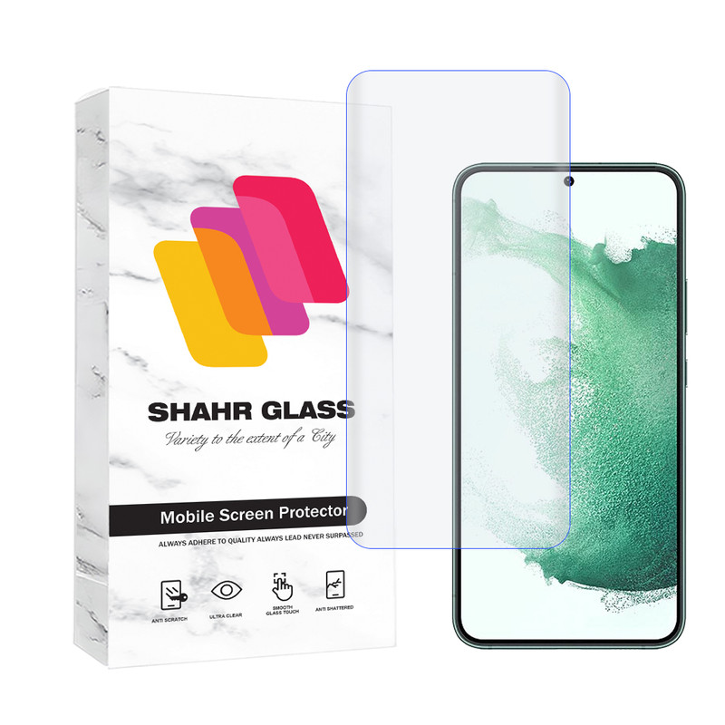 محافظ صفحه نمایش یووی شهر گلس مدل UVLIGHTSH مناسب برای گوشی موبایل سامسونگ Galaxy S22 Plus 5G-بی رنگ