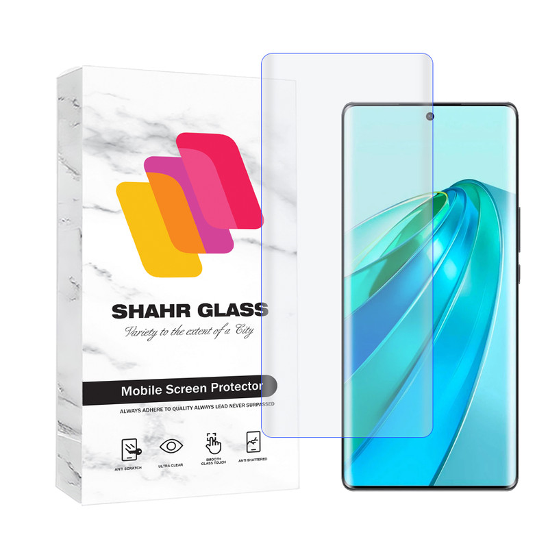 محافظ صفحه نمایش یووی شهر گلس مدل UVLIGHTSH مناسب برای گوشی موبایل آنر X9a-بی رنگ محافظ صفحه نمایش یووی شهر گلس مدل UVLIGHTSH مناسب برای گوشی موبایل آنر X9a-بی رنگ