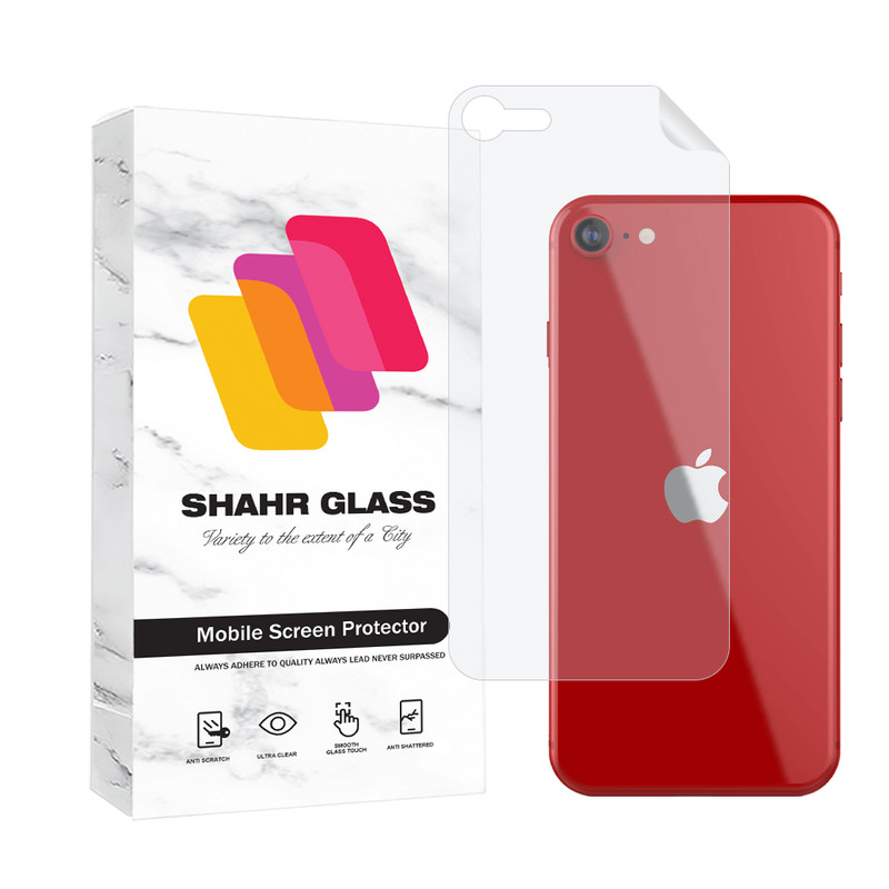 محافظ پشت گوشی شهر گلس مدل NANOMTSH مناسب برای گوشی موبایل اپل iPhone SE 2022 - SE 2020-بی رنگ