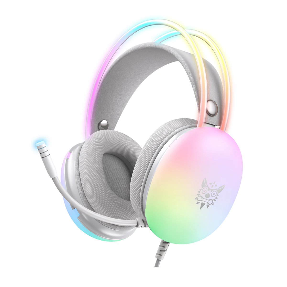 هدفون گیمینگ اونیکوما مدل X25 RGB-سفید هدفون گیمینگ اونیکوما مدل X25 RGB-سفید