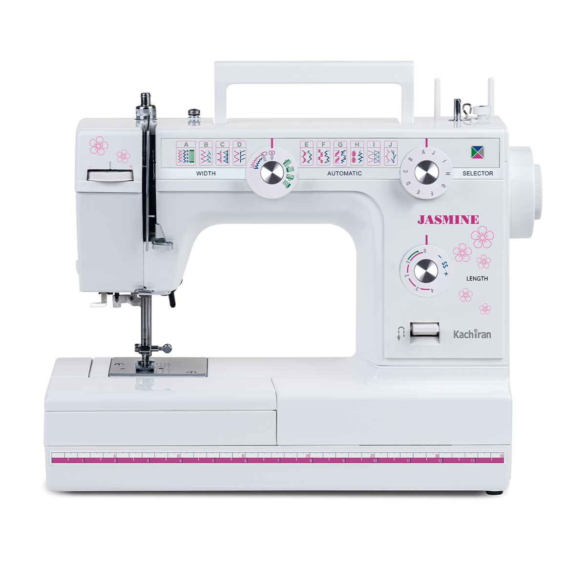 چرخ خیاطی کاچیران مدل یاسمین 692 پلاس-سفید