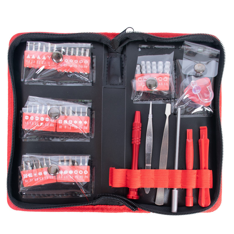 پیچ گوشتی و سری پیچ گوشتی رونیکس مدل 2711 -RH مجموعه 50 عددی-چند رنگ 