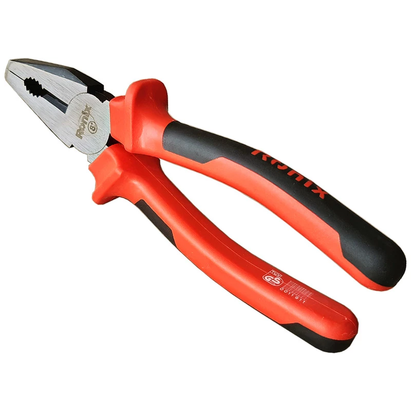 انبر دست رونیکس سایز 8 اینچ مدل AT-801 -چند رنگ 