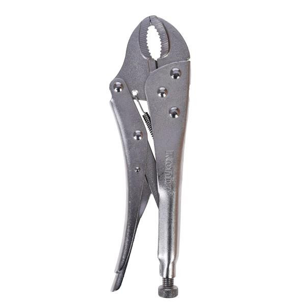 انبر قفلی رونیکس سایز 10 اینچ کد HR1417HR -نقره‌ای