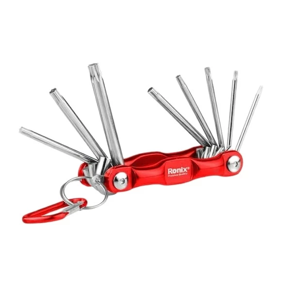 ست آچار ستاره ای رونیکس 8 عددی مدل RH-2041-چند رنگ 