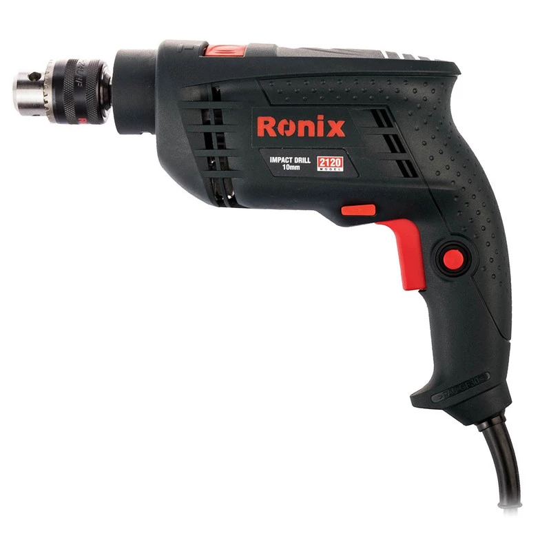 دریل چکشی رونیکس 10 میلی متر 750 وات مدل 2120-چند رنگ دریل چکشی رونیکس 10 میلی متر 750 وات مدل 2120-چند رنگ