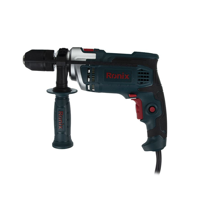 دریل چکشی رونیکس 13 میلی‌ متر 850 وات مدل 2215-آبی 