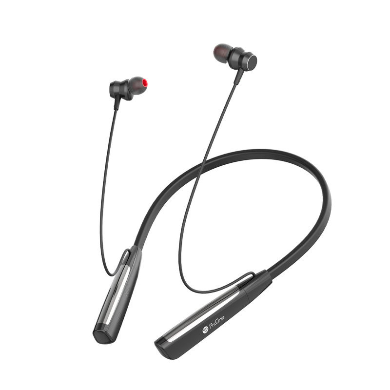 هندزفری بلوتوثی پرووان مدل PHB3307 گردنی-نقره‌ای