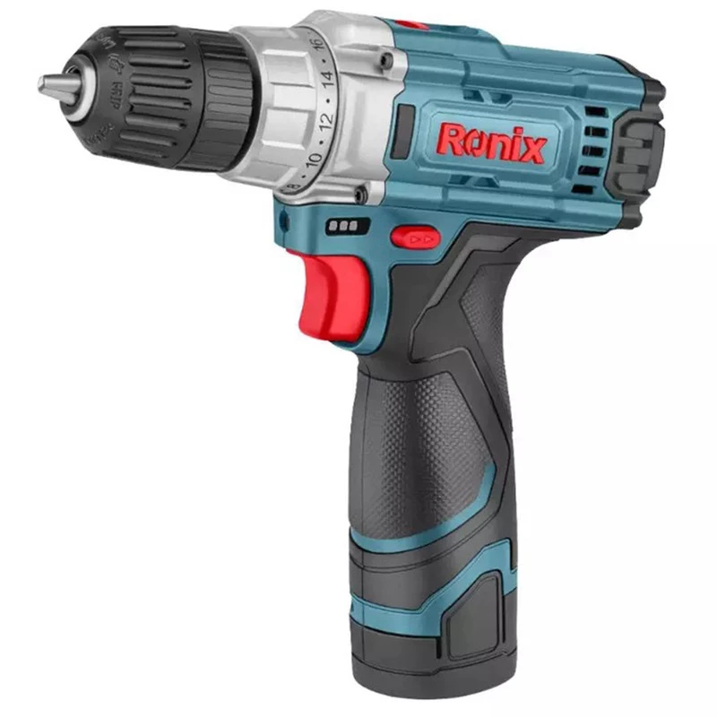 پیچ گوشتی شارژی رونیکس 12 ولت مدل 8613-چند رنگ پیچ گوشتی شارژی رونیکس 12 ولت مدل 8613-چند رنگ