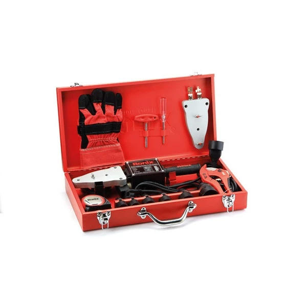 دستگاه اتو لوله سبز رونیکس مدل NIX-4401 مجموعه 14 عددی-چند رنگ 