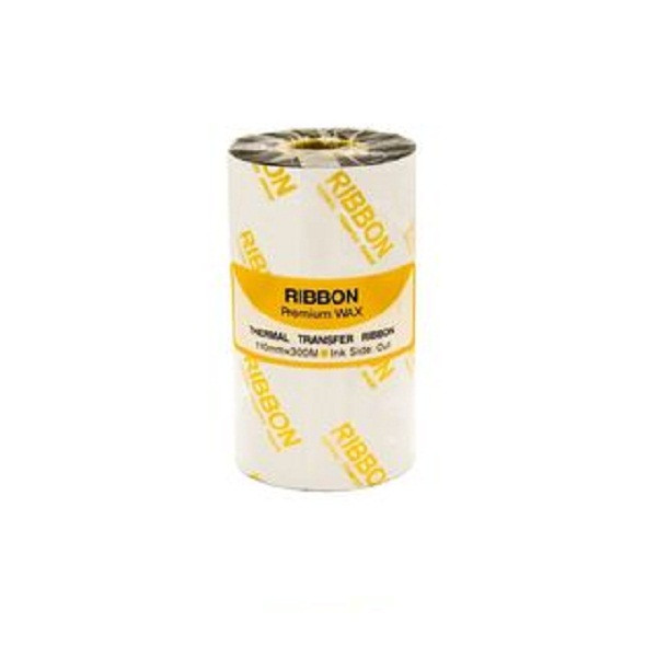ریبون پرینتر لیبل زن مدل Premium Wax 110mm x 300m ریبون پرینتر لیبل زن مدل Premium Wax 110mm x 300m