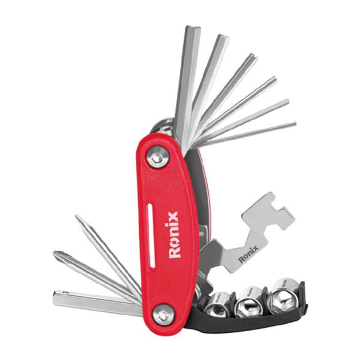 ست آچار آلن تاشو رونیکس 16 عددی مدل RH 2090-چند رنگ 