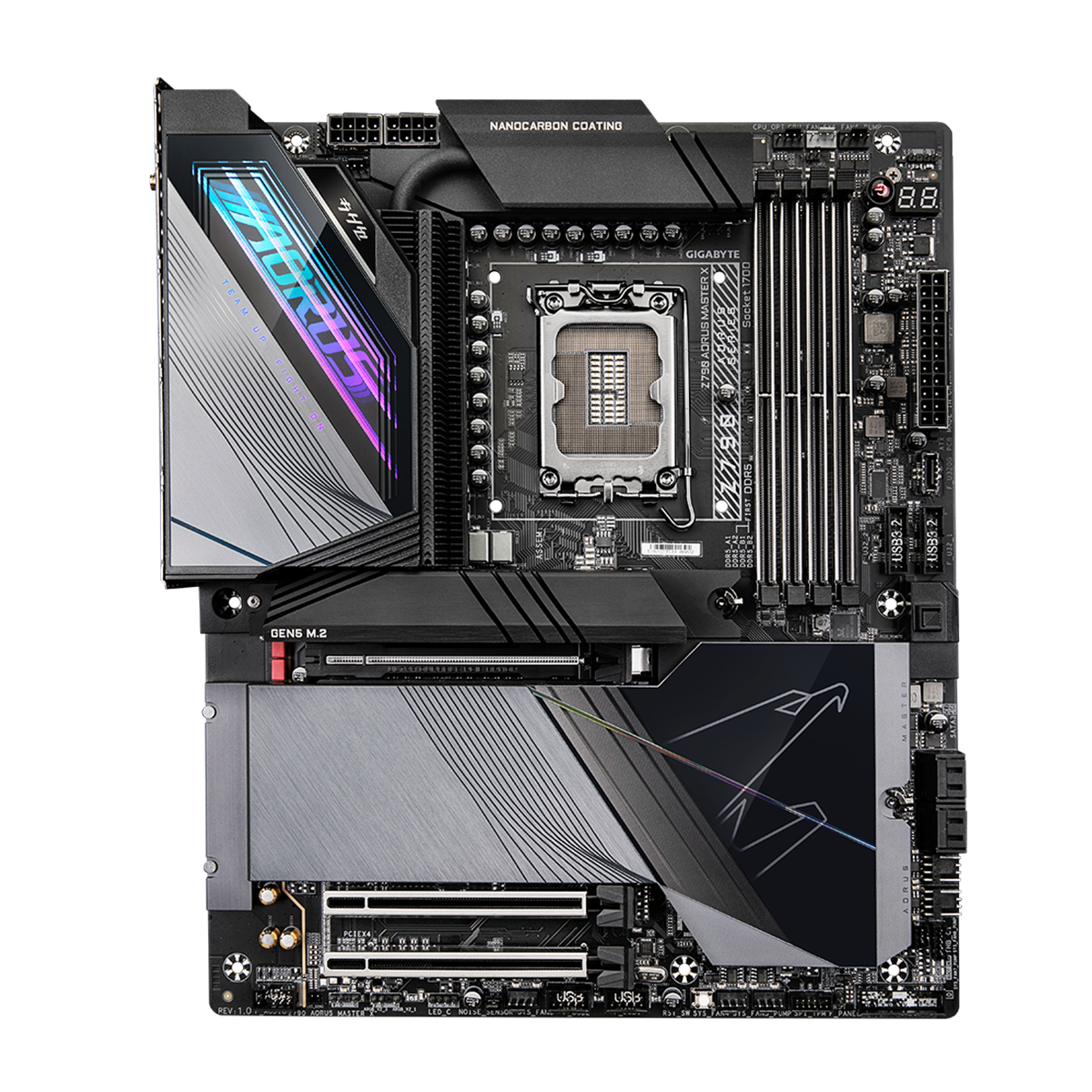 مادربرد گیگابایت مدل Z790 AORUS MASTER X 1.0-مشکی