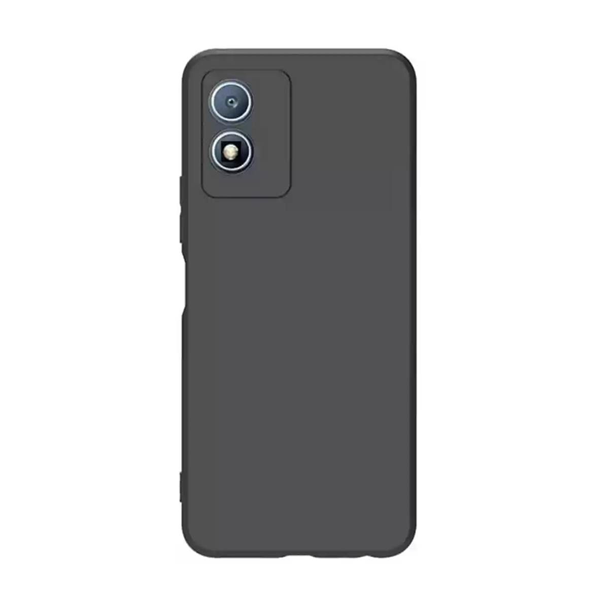 کاور گوشی موتورولا Moto G04 مدل سیلیکونی محافظ لنزدار -بادمجانی تیره