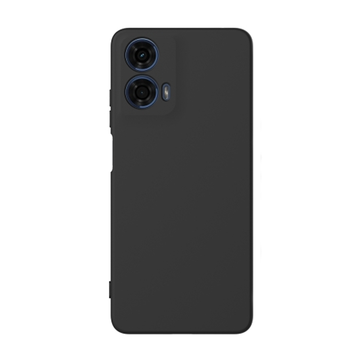 کاور گوشی موتورولا Moto G24 مدل سیلیکونی محافظ لنزدار-سرمه‌ای