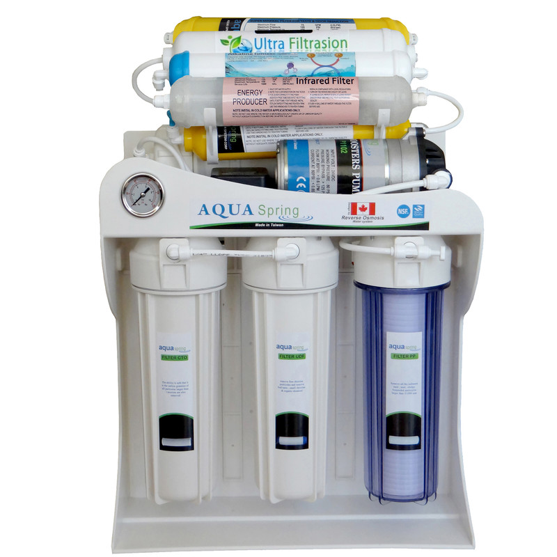 دستگاه تصفیه کننده آب آکوآ اسپرینگ مدل SF4850-سفید دستگاه تصفیه کننده آب آکوآ اسپرینگ مدل SF4850-سفید