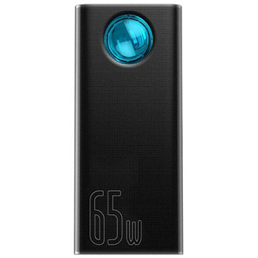  پاوربانک باسئوس مدل Amblight با ظرفیت 30000 میلی آمپر - توان 65 وات-مشکی