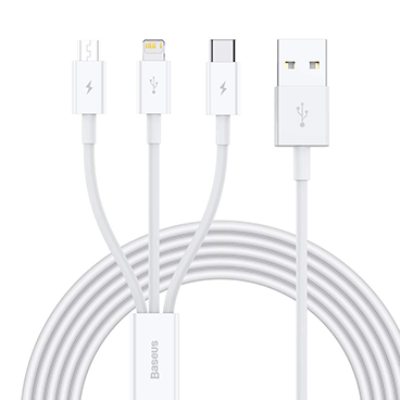  کابل 1 به 3 باسئوس مدل CAMLTYS-02 به طول 1.5 متر