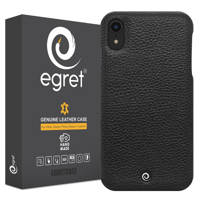 کاور گوشی اپل iPhone XR اگرت مدل Floater چرمی-قرمز