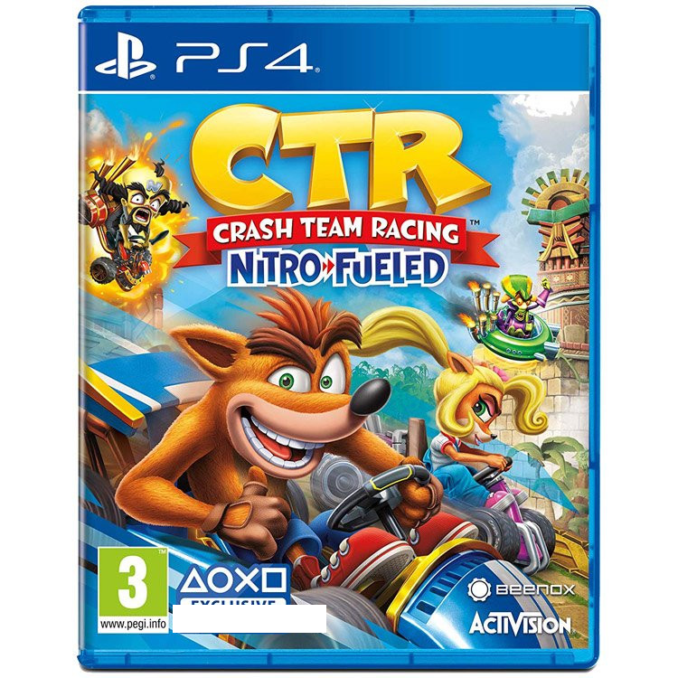 بازی Crash Team Racing Nitro-Fueled برای Ps4-چند رنگ 