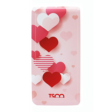 پاوربانک تسکو مدل TP 836 با ظرفیت 10000 میلی آمپر-صورتی روشن