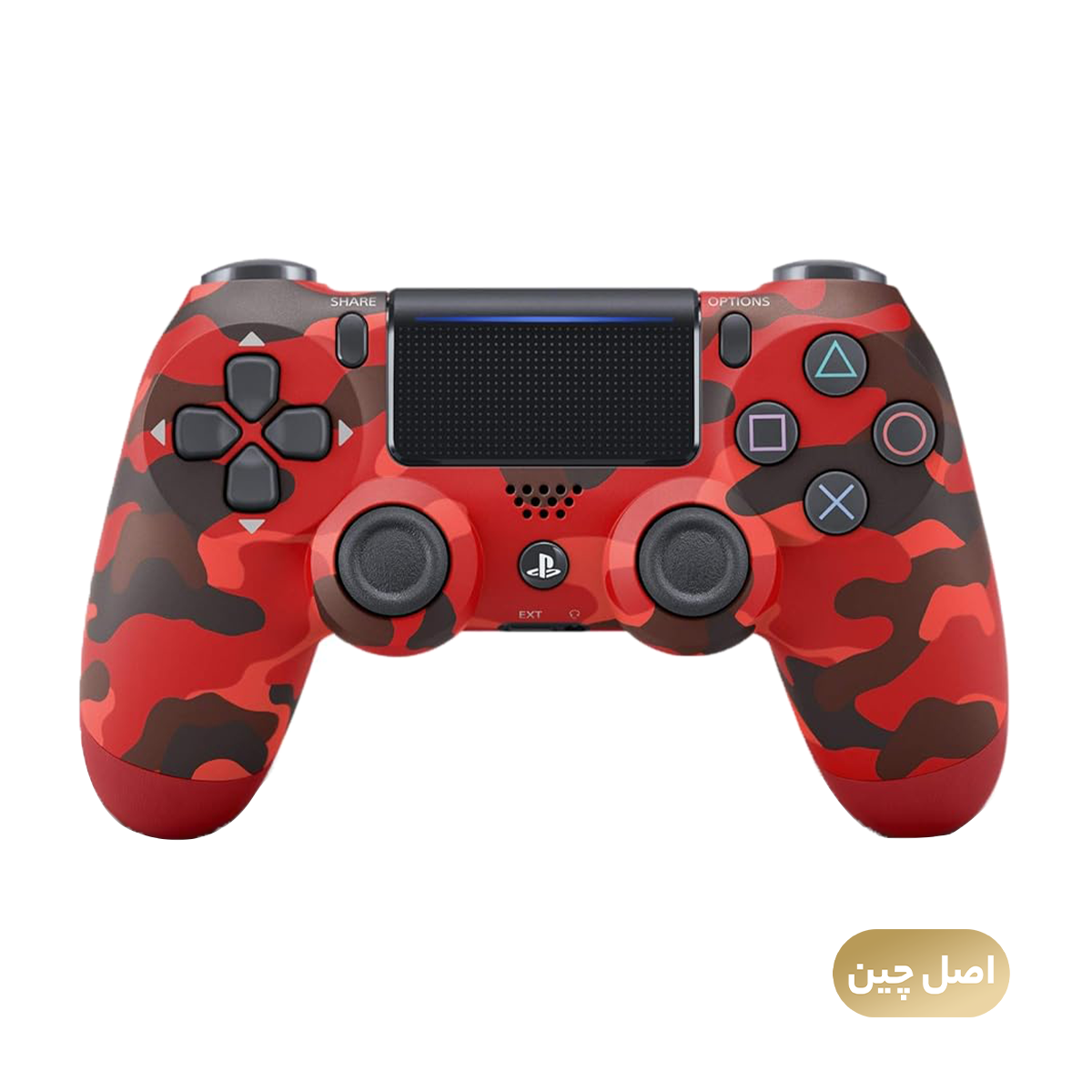 دسته PS4 قرمز چریکی مدل DUALSHOCK - های کپی-چریکی قرمز