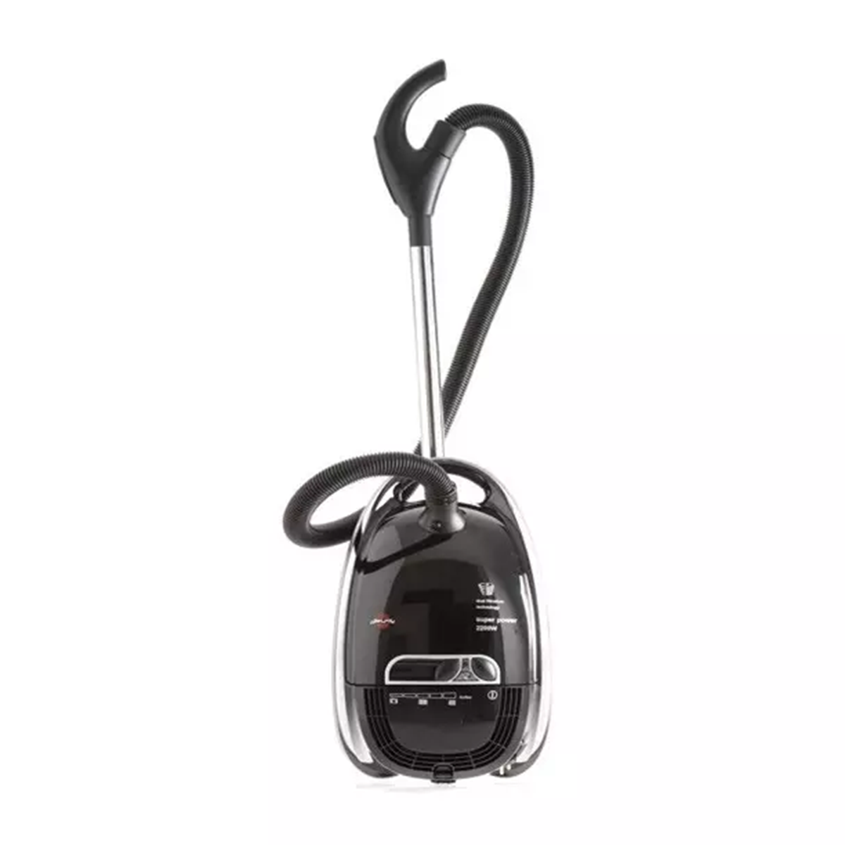  جارو برقی پارس خزر مدل VC-2200-مشکی نقره‌ای